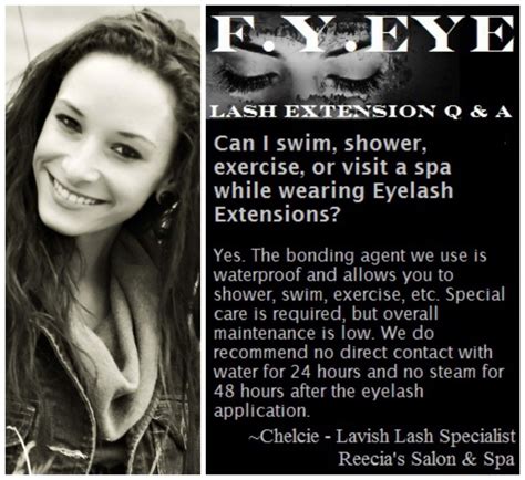 How to wash your eyelash extensions? Beauty Tips By Chelcie - Lash Extensions Q&A. Can I swim ...