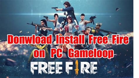 The original concept of free fire allows 50 free fire gamers. how to Download+install free fire game on pc in game loop ...