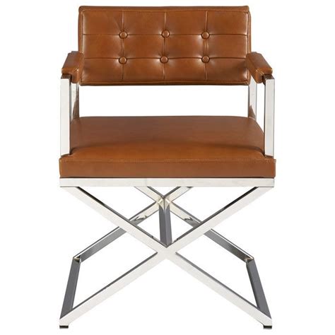 This computer desk is the dream home for all your office essentials. hotel maison. studio desk chair. joss & main. (With images) | Desk chair, Fancy desk, Leather desk