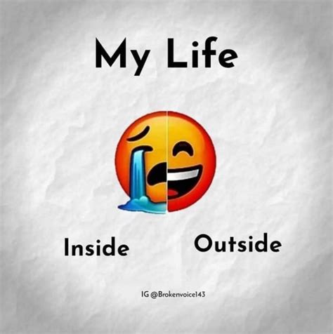 Inside 😔 Im Crying But Outside Im A Strange Orange Smiling Emoji 🥺🥺😭😭