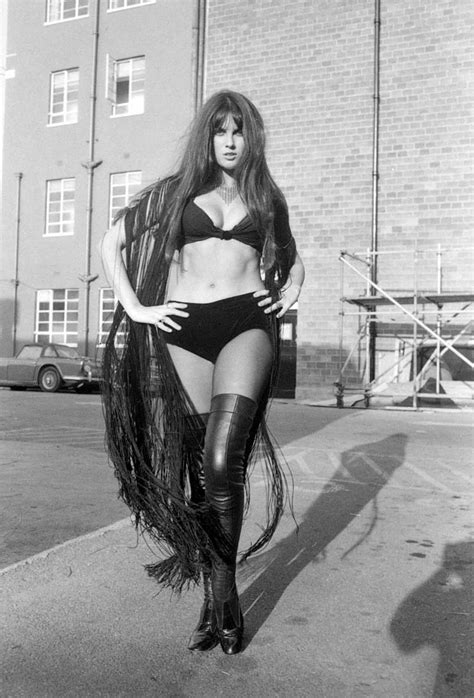 these boots were made for gawking 45 vintage pics of women in boots flashbak caroline munro