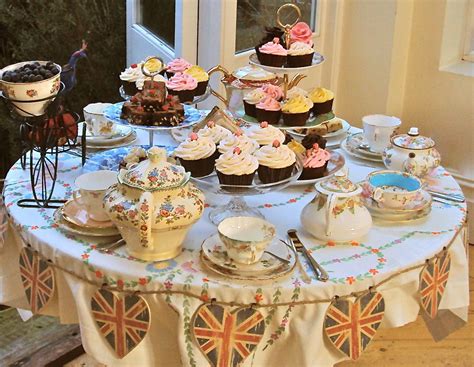 Elegant Tea Party Table Settings Proud To Be British Tea Party