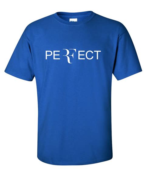 Roger Federer Rf Perfect Logo Graphic T Shirt Supergraphictees