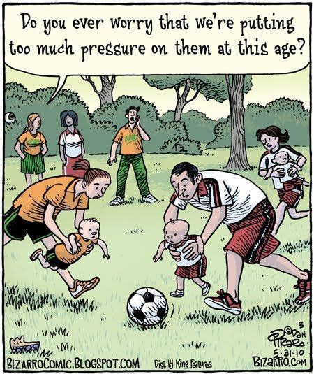 Funny Soccer Cartoon