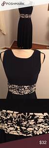  Howard Size 8 Dress Black White Vintage Black Dress Spring