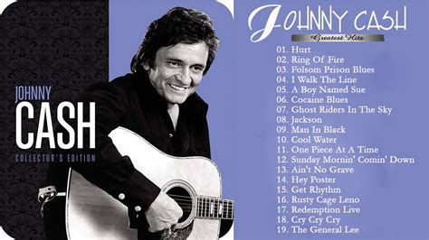 Johnny Cash Greatest Hits Full Album 2018 The Very Best Of Johnny