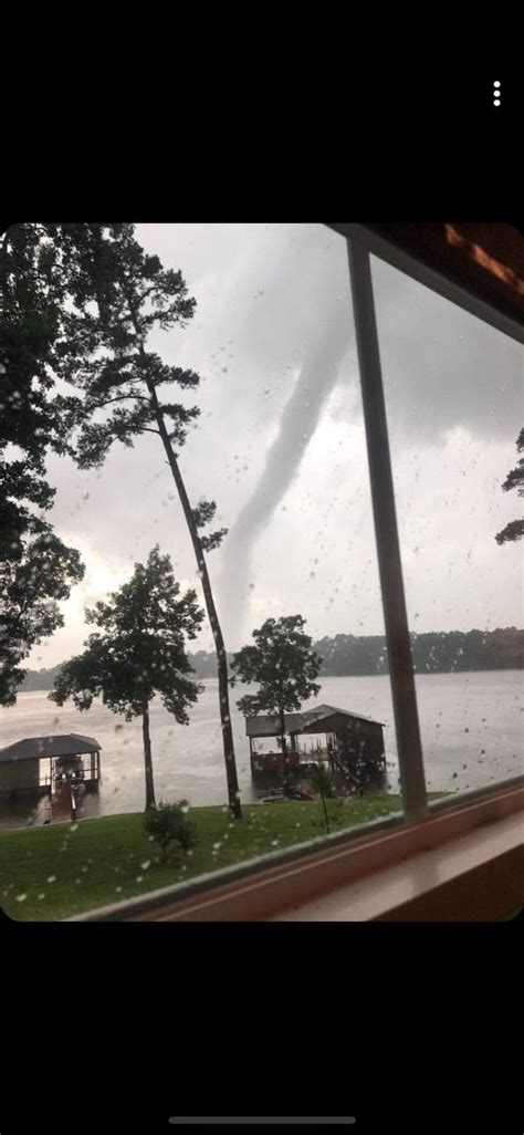 Tornado Near Scroggins Tx Yesterday On Lake Bob Sandlin Rtexas