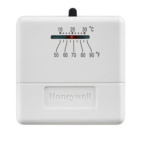Thermostat wiring details & connections for nearly all types of honeywell room thermostats used to control residential heating or air conditioning systems. Honeywell Economy Heat Only Non-Programmable Thermostat-CT30A - The Home Depot