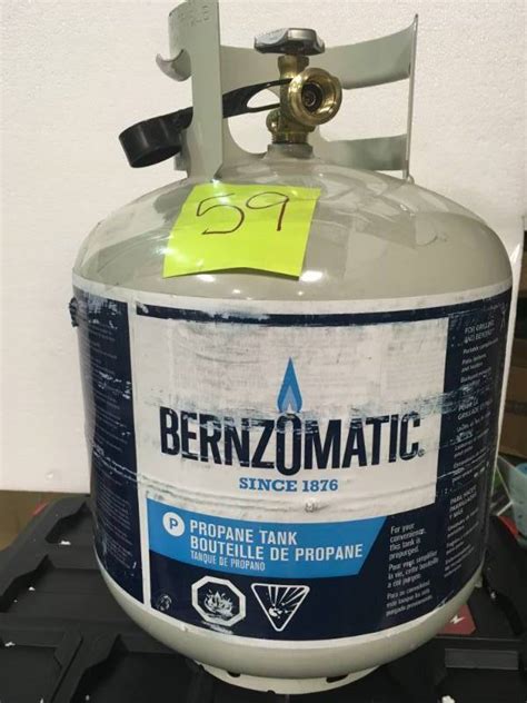 Spend your money wisely and buy the last 1 lb propane cylinder you will ever need! Bernzomatic Refillable Propane Tank, Gray, 20 lb in Good ...