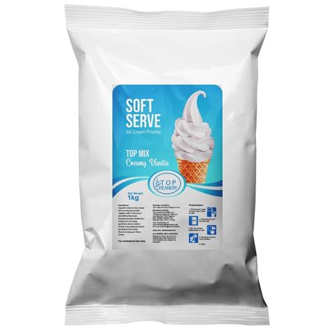 TopMix Creamy Vanilla Soft Serve Ice Cream Powder Kg Lazada PH