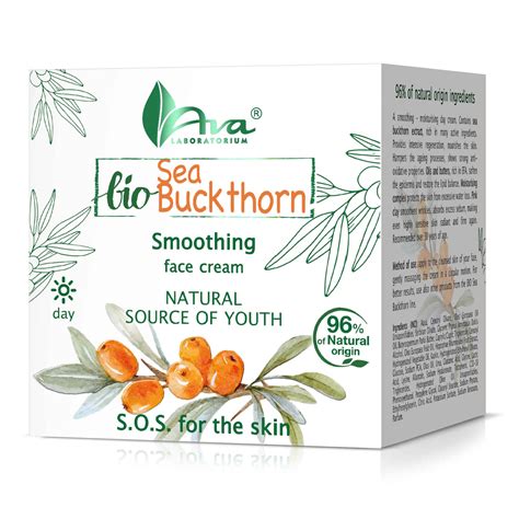 Bio Sea Buckthorn Smoothing Face Cream Ava In Harmony With Nature