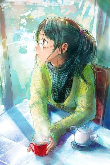 Dreaming And Drinking Tea Manga Anime Manga Girl Anime Girls Anime