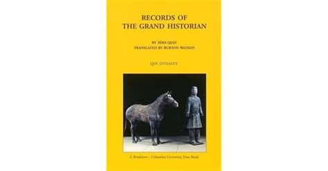 Records Of The Grand Historian Qin Dynasty By Sima Qian — Reviews
