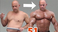 VIN DIESEL - Fat To Fit - Workout Routine And Diet Plan - YouTube