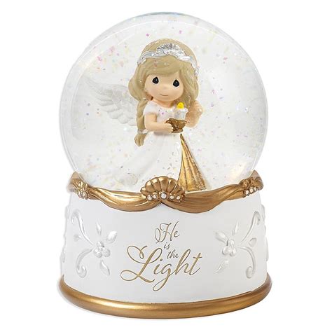 Precious Moments Holiday Angel Snow Globe Bed Bath And Beyond Snow