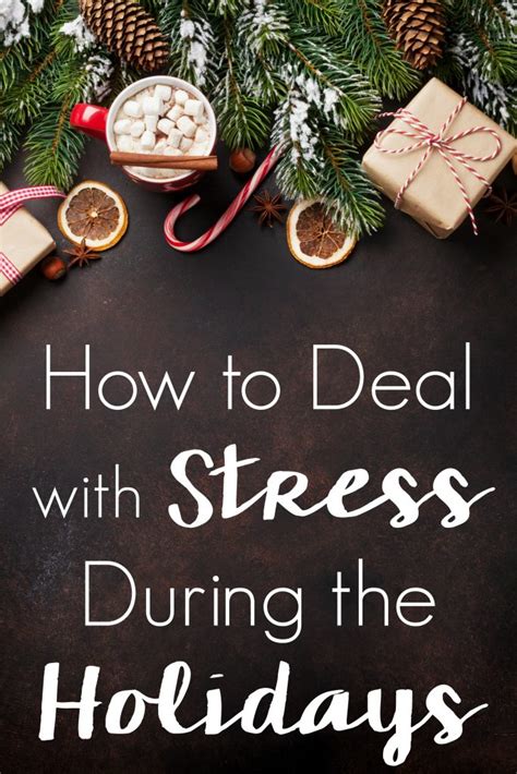 How To Deal With Stress During The Holidays So You Can Enjoy Yourself