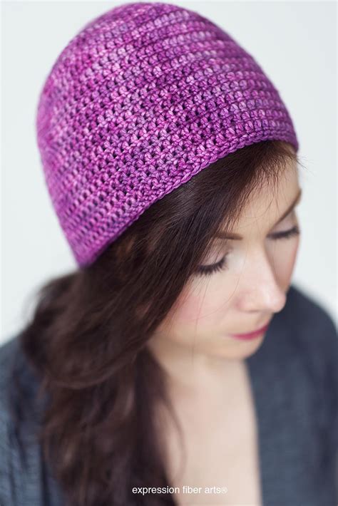 beginner crochet beanie hat pattern ~ dancox for