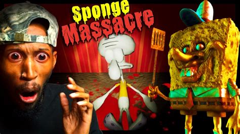 Spongebob Has Gone Insane Sponge Massacre Horror Game All Endings