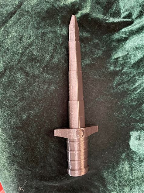 Collapsible 3d Printed Sword Etsy Denmark