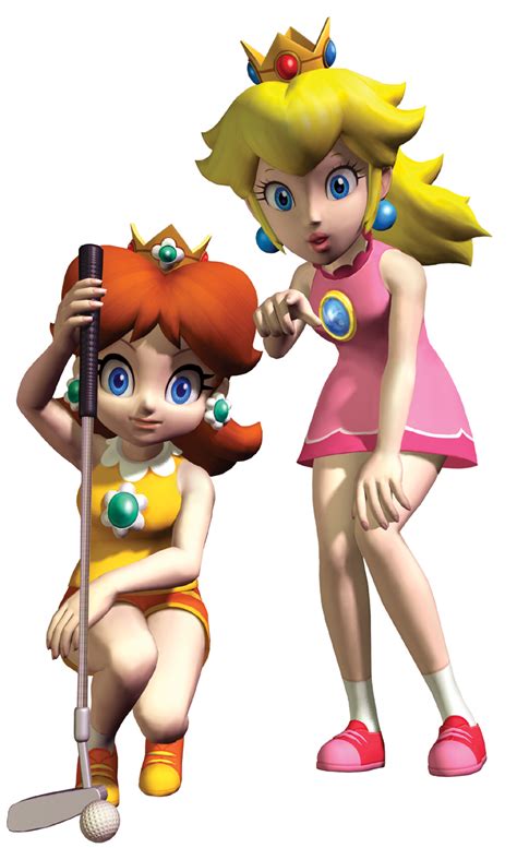 Super Mario Facts On Twitter Peach And Daisy Strategize On An Upcoming Putt