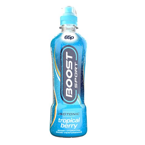 Boost Sport Energy Drink Tropical Berry 500ml 65p 12 Pack