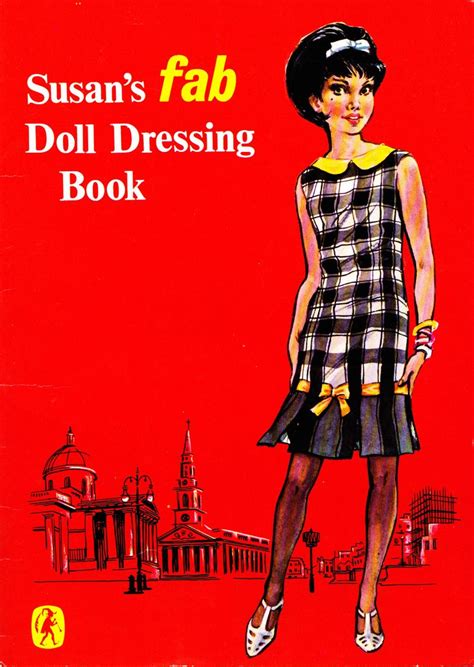 Susan S Fab Doll Dressing Book Bancroft 1965 Paperdoll Fashion Paper Dolls Vintage Paper Dolls