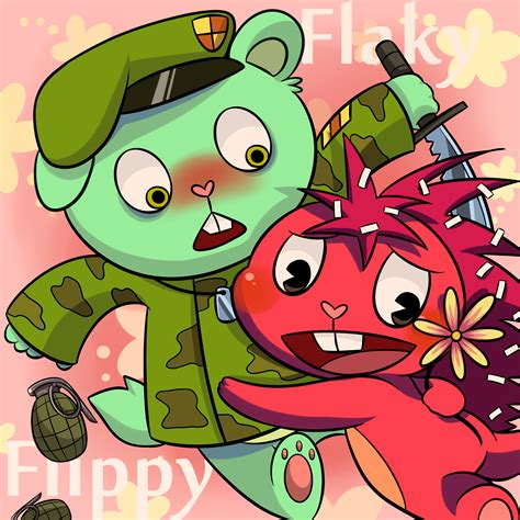 Htf Flippyxflaky By Apple41328 On Deviantart Friend Cartoon Couple