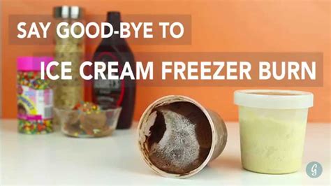 The Easy Tricks To Stop Ice Cream Freezer Burn Youtube