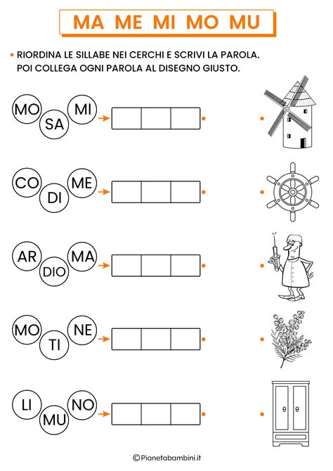 Schede Didattiche Su Ma Me Mi Mo Mu Pianetabambini It Free Hot Nude