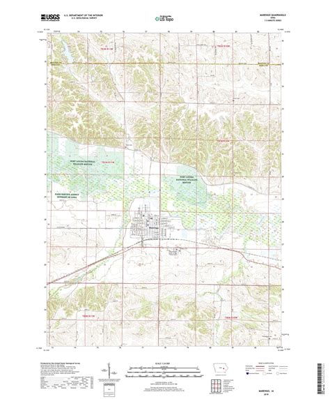 Mytopo Marengo Iowa Usgs Quad Topo Map