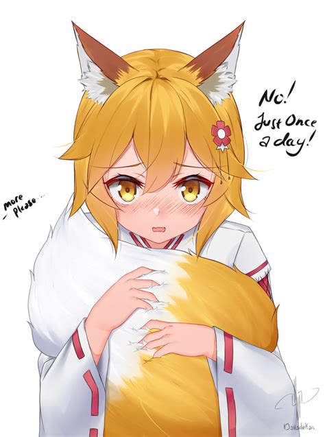 Safebooru 1girl Animal Ear Fluff Animal Ears Bangs Blonde Hair Blush