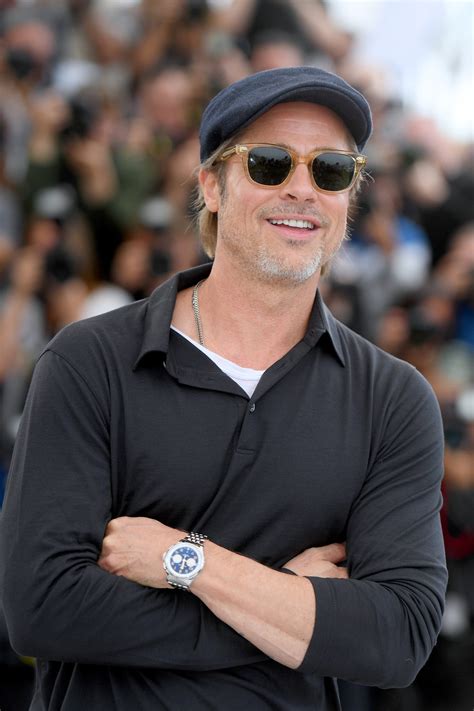 Brad pitt is a common target amongst every tabloid, and this one is no exception. Brad Pitt straps into a Breitling Premier Norton Edition ...