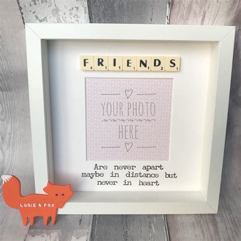 Friends Photo Frame Friendship Quote T Friends Are Never Apart