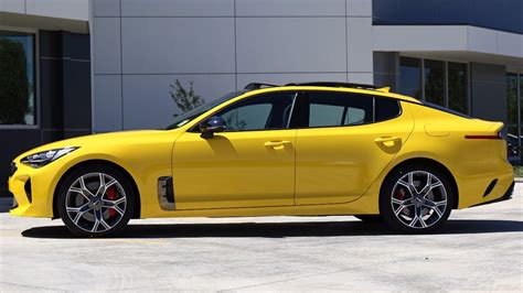 Sunset Yellow Only Available On Gt And Gt2 Kia Stingers Only