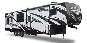 The promise of adventure drives every rv journey. 2015 Heartland RVs Road Warrior Toy Hauler Fifth Wheel ...