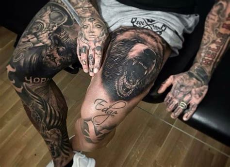 Mejores Tatuajes En La Pierna Para Hombres Moda Hombre