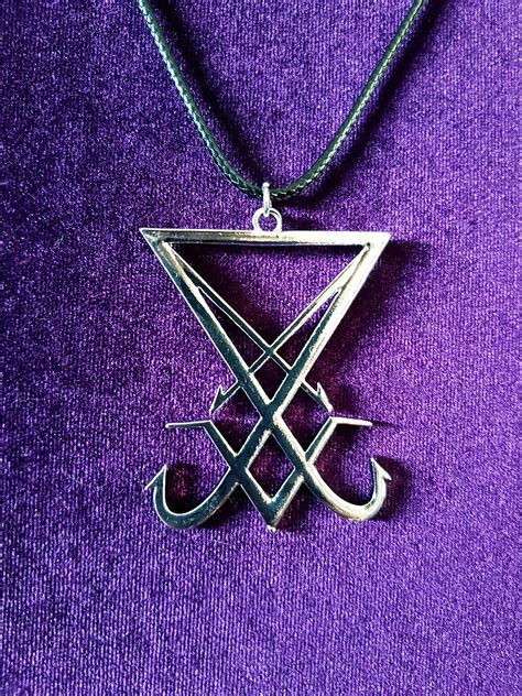 Sigil Of Lucifer Pendant