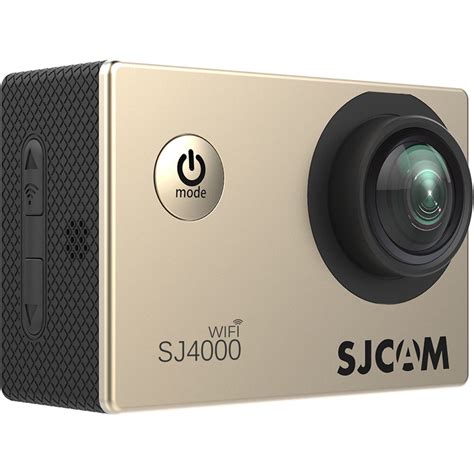 Sjcam Sj4000 Action Camera With Wi Fi Golden Sj4000wfg Bandh