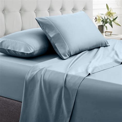 Sweet Home Collection 100 Percent Egyptian Cotton Percale Sheet Set 200