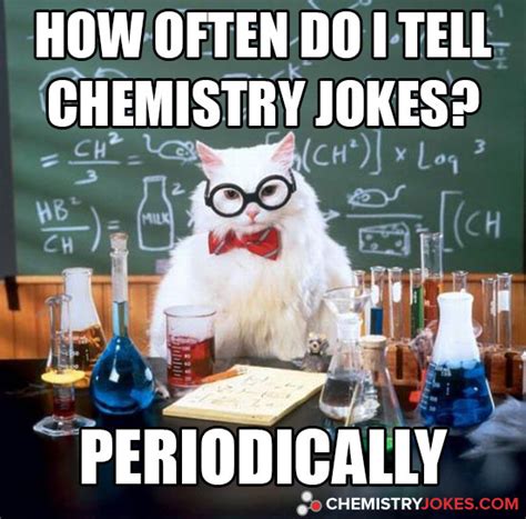 Chemistry Jokes Blog Archive How Often Do I Tell Chemistry Jokes