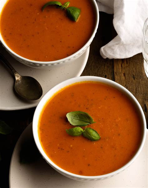 Slow Roasted Tomato And Bell Pepper Soup Mindful Cooks