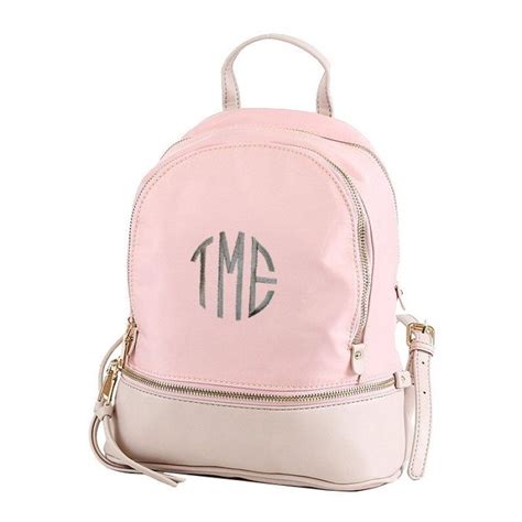 Monogrammable Fashion Backpack Personalized Backpack Monogrammed