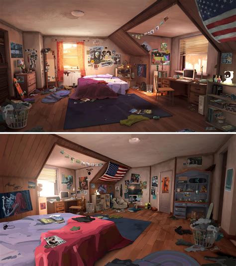 Chloes Room Concept Art Life Is Strange Before The Storm Life Is