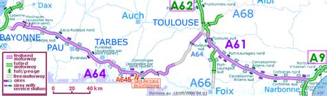 Motorway Aires Aires On The Other Autoroute Of Two Seas A64 And A61