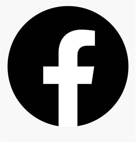 Facebook Logo Png Black Facebook Logo Vector Free Transparent