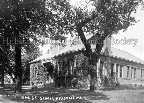 Early Hillsdale Schools — Hillsdale County Historical Society