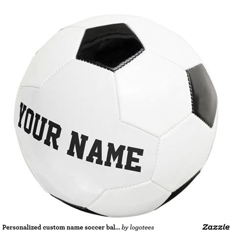 Create Your Own Soccer Ball Personalized Soccer Soccer