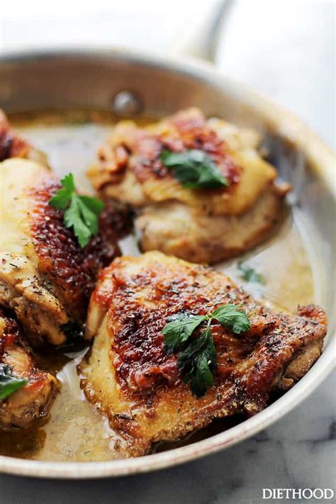 This part of meat is more succulent and flavoursome than chicken. Lemon Paprika Chicken Thighs Recipe | Quick Chicken Dinner ...