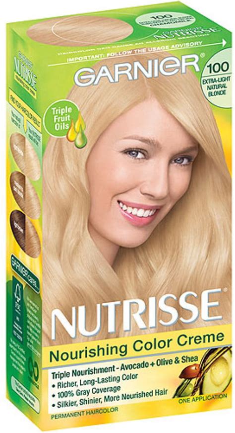Garnier Nutrisse Nourishing Color Creme Extra Light Natural Blonde