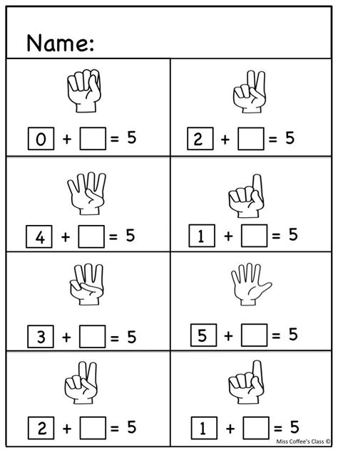 I Can Make 5 Worksheet Composing Numbers